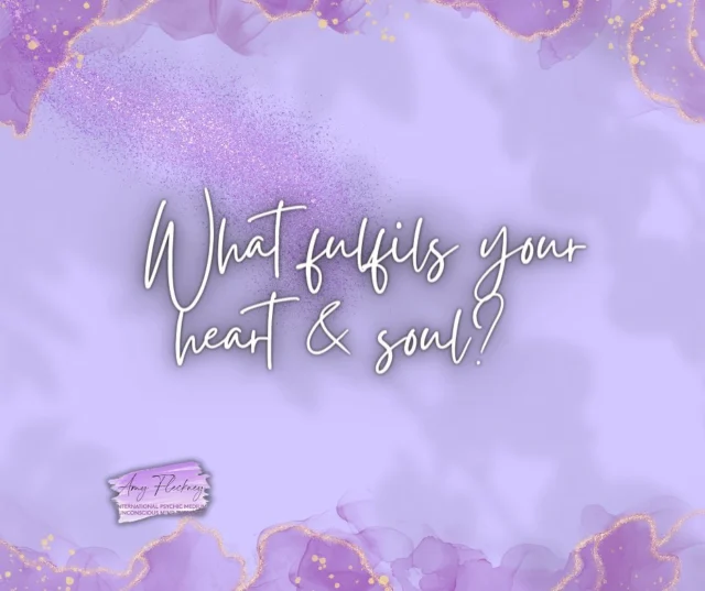 Write a list and say it out loud 💜 
Send it to the universe with the belief you will reach these goals, I was invited to do this task this week and I burnt the list away ready to receive 🙏 

What fulfils your Heart & Soul? 

#essexmedium #psychicmedium #psychicreading #spiritual #spirutualjourney #mindest #universehasyourback